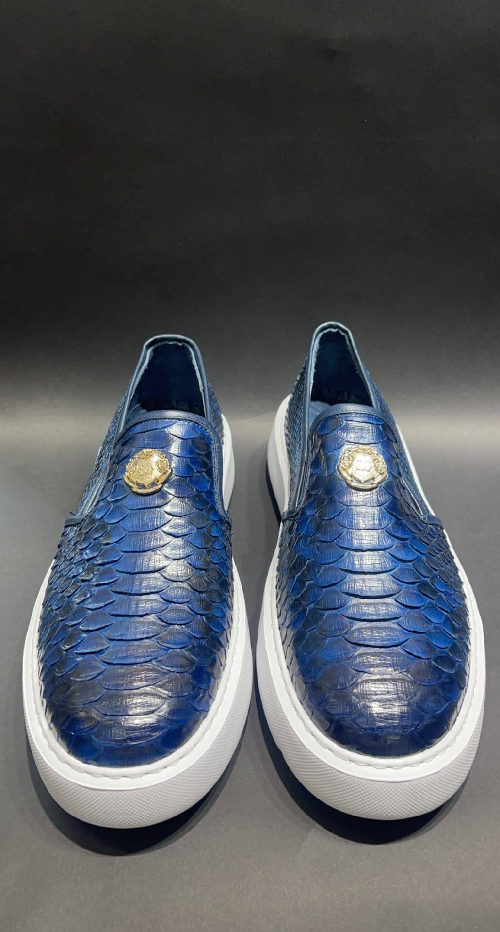 Bluetta Python Sneakers